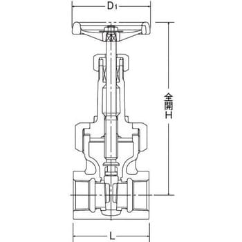 東洋バルヴ 10L1-N-UE FCD弁体SCSバタ弁【レバー式・EPDM】 100A 10L1