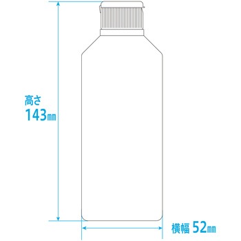ワンタッチキャップ付きNK投薬瓶(プリント目盛り) 金鵄製作所