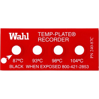 テンプ・プレート 4点表示 Wahl(ウォール)