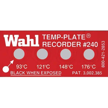 テンプ・プレート 4点表示 Wahl(ウォール)