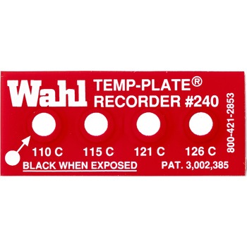テンプ・プレート 4点表示 Wahl(ウォール)