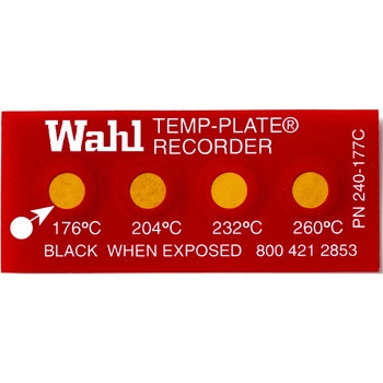 テンプ・プレート 4点表示 Wahl(ウォール)