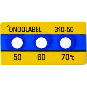 ONDOLABEL 温度ラベル 3点表示 ミクロン