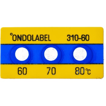 ONDOLABEL 温度ラベル 3点表示 ミクロン