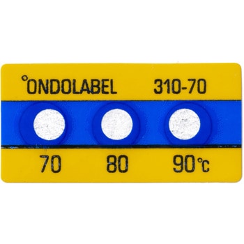 ONDOLABEL 温度ラベル 3点表示 ミクロン
