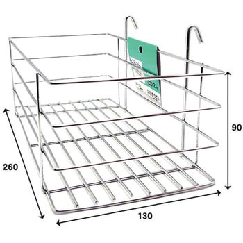 メッシュパネル専用 DX引掛カゴA WAKI