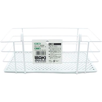 メッシュパネル専用 DX引掛カゴA WAKI
