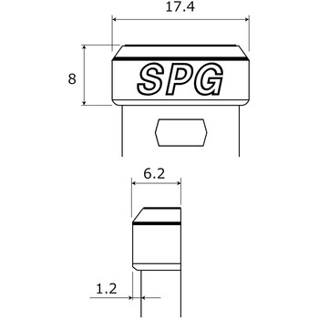 ステン棚支柱用エンドキャップ WAKI(和気産業)
