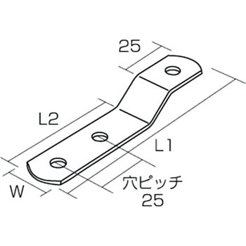 ジョイント金具 19型J 三基鋼業