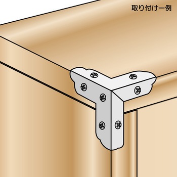 ステン隅金 三方面 WAKI