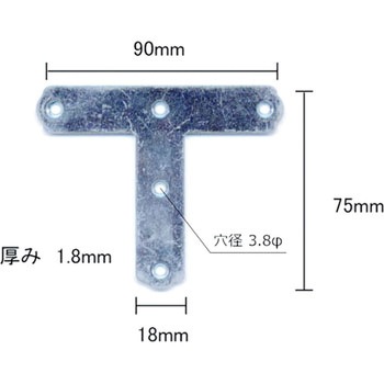 ユニクロ隅金 T型 山口安製作所