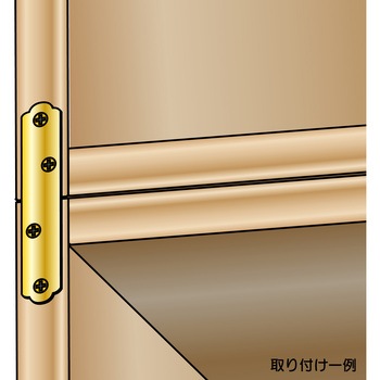 ゴールド隅金 一文字 WAKI
