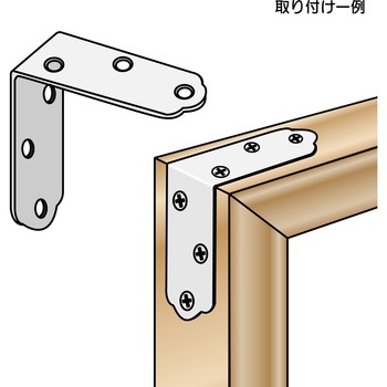 ステン隅金 金折 WAKI(和気産業)