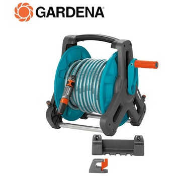 ホースリール(壁掛/ポータブル両用) 20mホース付き 8009-20 GARDENA(ガルデナ)