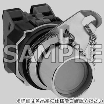 Φ30 TWNDシリーズ 亜鉛ダイカスト製 押ボタンスイッチ ピンロック形 IDEC(和泉電気)
