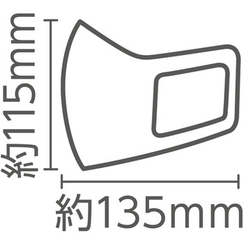 ひんやり冷感マスク 2枚入 アーテック(学校教材・教育玩具)