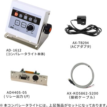 AD1612-SN ブザー付きコンパレータライト AD-1612 (SNシリーズ接続用