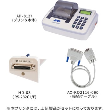 A&D マルチプリンター AD-8127 （AD1690接続用部品セット） AD8127-AD1690-