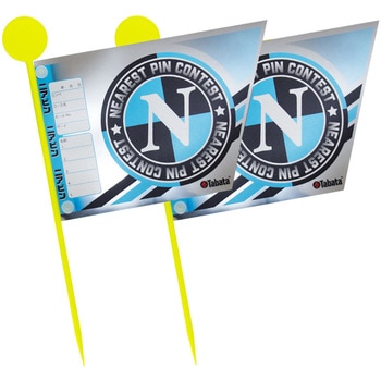 タバタ コンペ用フラッグ ゴルフ ドラコン・ニアピン タバタ(Tabata)