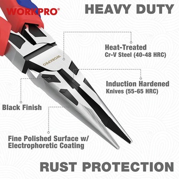 ロングノーズプライヤー WORKPRO