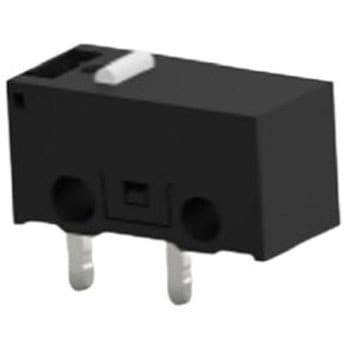 スナップ式マイクロスイッチ プランジャーピン PCB 1袋 500個入 TE Connectivity Japan(旧:TYCOELECTRONICS(タイコエレクトロニクス))
