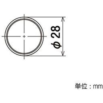 イレクター Φ28パイプ ブルー 矢崎化工