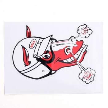 ステッカー ホース(94x89mm) BELL