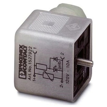ソレノイドバルブコネクタ SACC-V-3CON-PG9/A-1L-SV 120Vシリーズ メス フエニックス・コンタクト