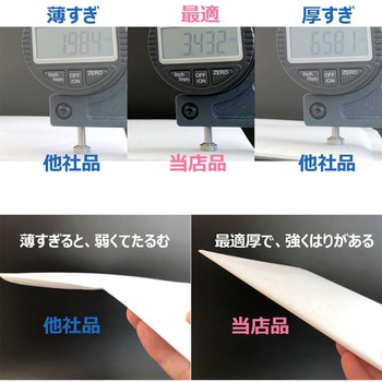 クッション封筒 白色クラフト紙 DVDサイズ 3層小粒クッション 400枚/2400枚/4000枚 ユニファイン