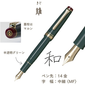 SHIKIORI 四季織 野山の唄 万年筆 セーラー万年筆
