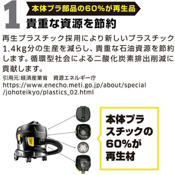 業務用ドライクリーナー T 11/1 Classic (HEPA) ケルヒャー