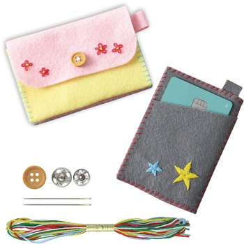 フェルトでつくるカード入れ アーテック[学校教材・教育玩具]