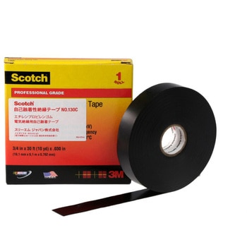 スコッチ 自己融着テープ 130C 3M(スリーエム)