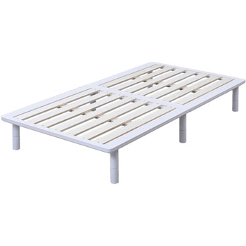 すのこベッド ベッドフレーム 組み立て簡単 高さ調節 頑丈 YAMAZEN(山善)