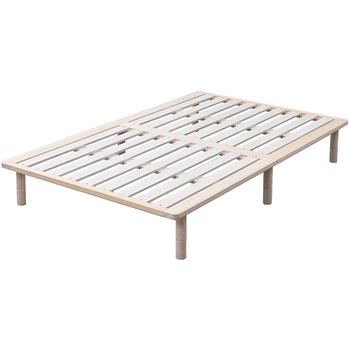 すのこベッド ベッドフレーム 組み立て簡単 高さ調節 頑丈 YAMAZEN(山善)