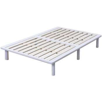 すのこベッド ベッドフレーム 組み立て簡単 高さ調節 頑丈 YAMAZEN(山善)