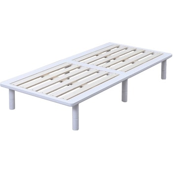 すのこベッド ベッドフレーム 組み立て簡単 高さ調節 頑丈 YAMAZEN(山善)