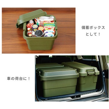 トランクカーゴ 座れる 収納ボックス 収納ケース コンテナボックス リス