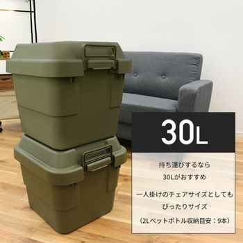 トランクカーゴ 座れる 収納ボックス 収納ケース コンテナボックス リス