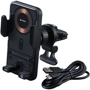 自動開閉&回転ワイヤレス充電ホルダー SEIWA(セイワ)