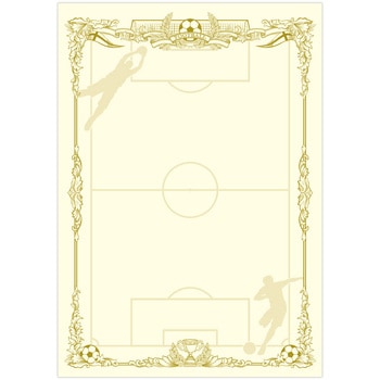 スポーツ賞状用紙 プリンター対応 タカ印(ササガワ)