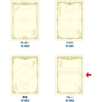 スポーツ賞状用紙 プリンター対応 タカ印(ササガワ)