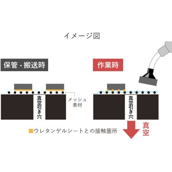 ゲルベース2インチ Vタイプ エクシール