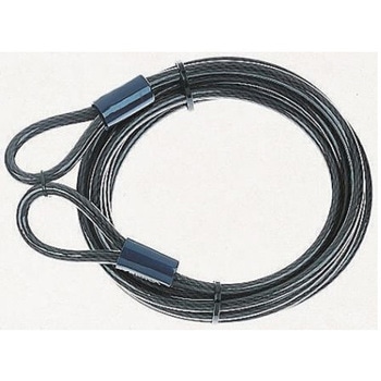 ツインループケーブル 10m スチール 10mm ABUS