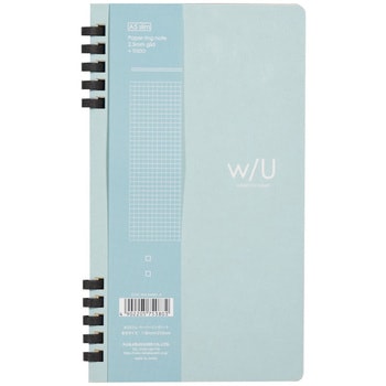 FSC-MX/WU/A5スリム/ペーパーリング/ブルー ナカバヤシ