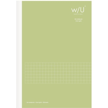 WU/B6ノート/ピスタチオグリーン ナカバヤシ