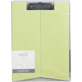 WU/スタンドクリップボード/ピスタチオグリーン ナカバヤシ