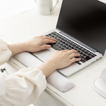 WU/リストレスト ロングタイプ/シルキーグレー ナカバヤシ