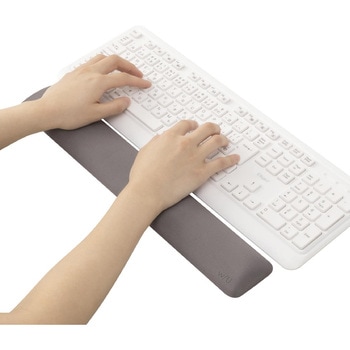 WU/リストレスト ロングタイプ/スモーキーブラック ナカバヤシ