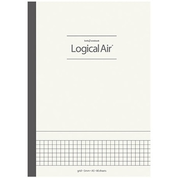 ロジカルエアーノートビジネス5ミリ方眼A5 80枚/I V ナカバヤシ